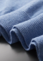 Camiseta Hombre Premium 100% Cashmere – Cuello Alto Elegante