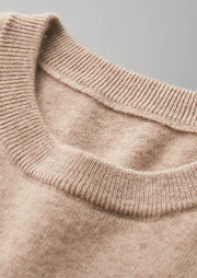 Camiseta Cashmere Hombre Premium – 100% Cashmere Cuello Redondo