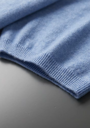 Camiseta Hombre Premium 100% Cashmere – Cuello Alto Elegante