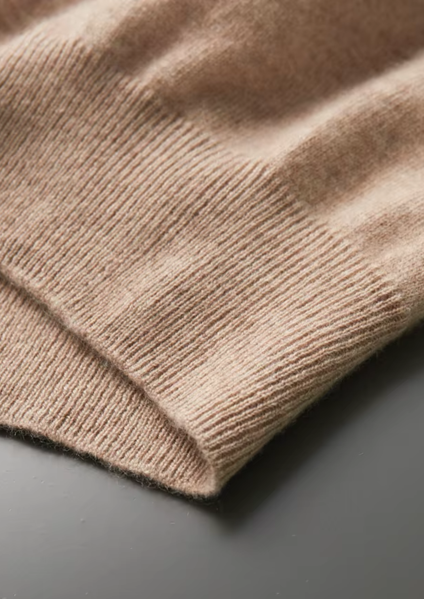 Camiseta Cashmere Hombre Premium – 100% Cashmere Cuello Redondo
