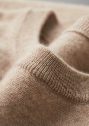 Camiseta Cashmere Hombre Premium – 100% Cashmere Cuello Redondo