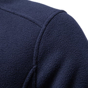 Sudadera Hombre con Cremallera Completa y Cuello Alto
