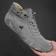 Zapatos Ortopédicos Hombre Impermeables y Antideslizantes