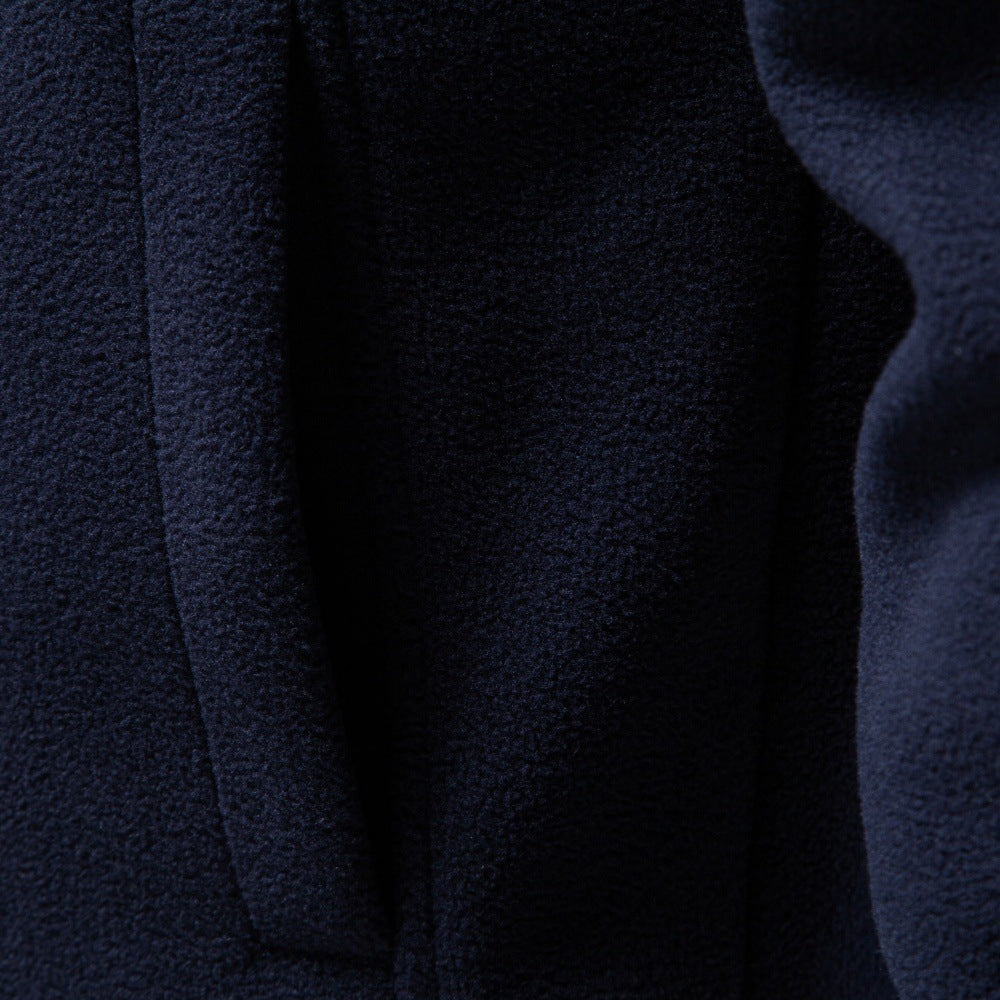 Sudadera Hombre con Cremallera Completa y Cuello Alto