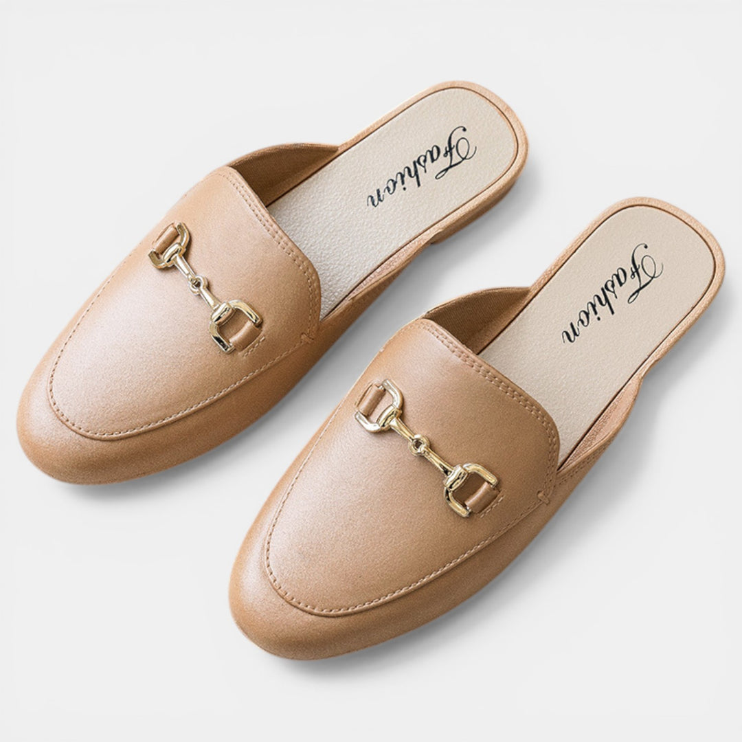 Mules de Cuero Mujer Cómodos