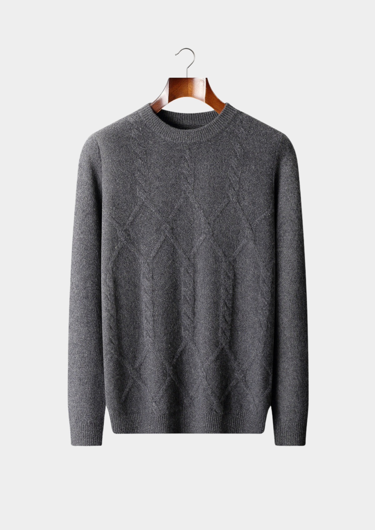Jersey de Cashmere Hombre Premium – 100% Cashmere con Diseño