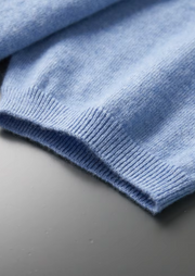 Camiseta Cashmere Hombre Premium – 100% Cashmere Cuello Redondo