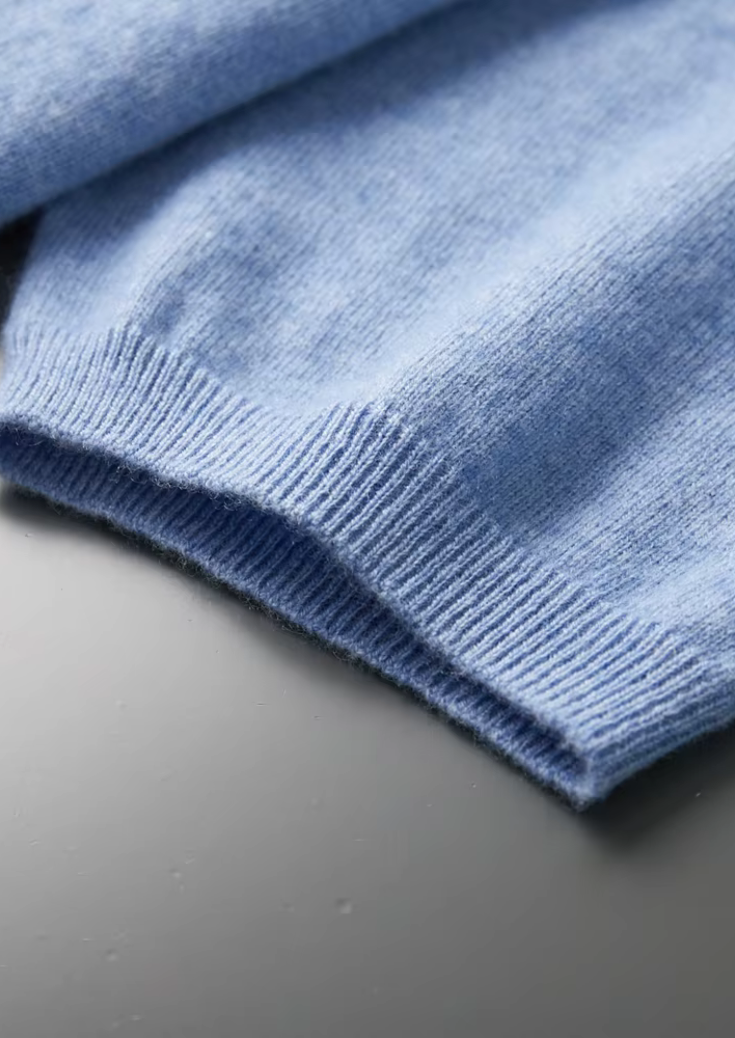 Camiseta Cashmere Hombre Premium – 100% Cashmere Cuello Redondo