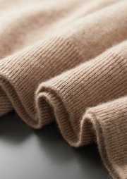 Camiseta Hombre Premium 100% Cashmere – Cuello Alto Elegante