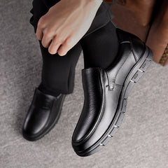 Zapatos Casuales de Piel para Hombre sin Cordones