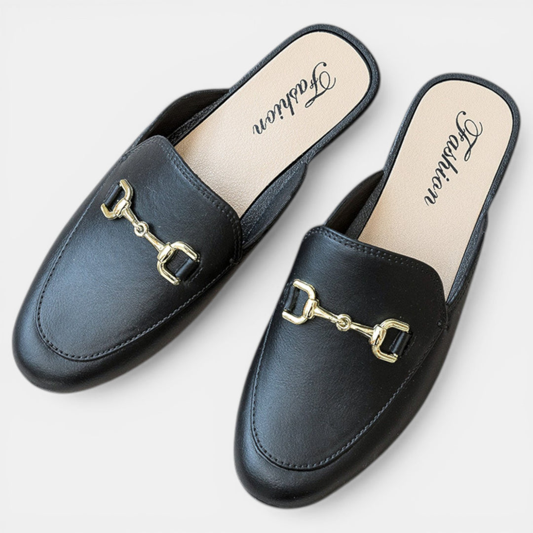 Mules de Cuero Mujer Cómodos