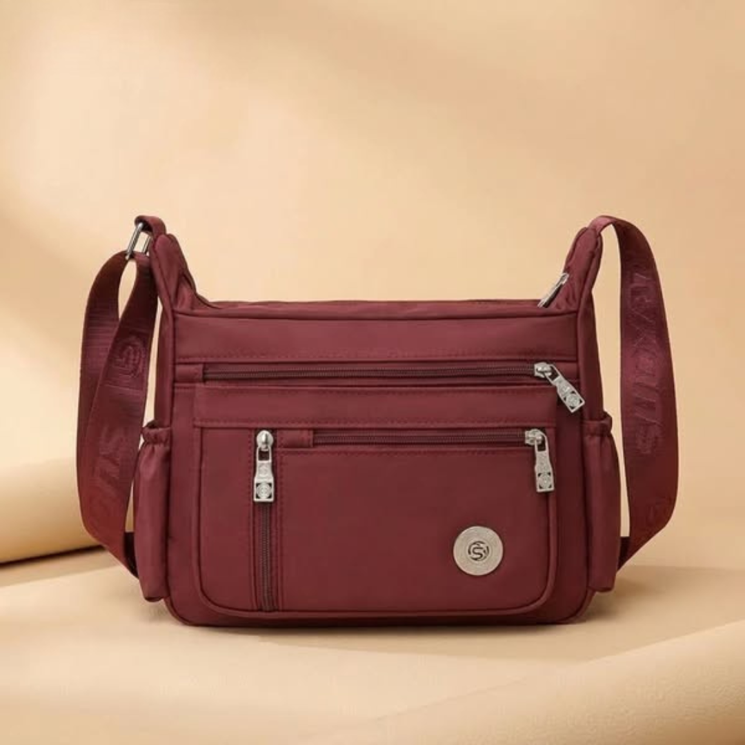 Bolso Cruzado Mujer Multi-Compartimentos