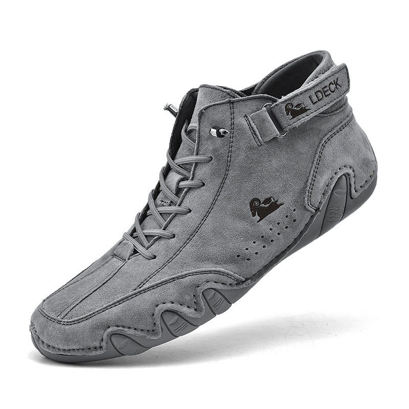 Zapatos Ortopédicos Hombre Impermeables y Antideslizantes
