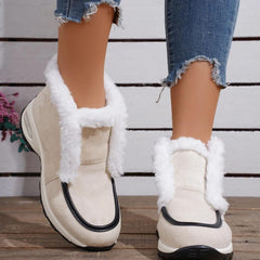 Women's Cushioned Platform Ankle Boots - Padded Booties