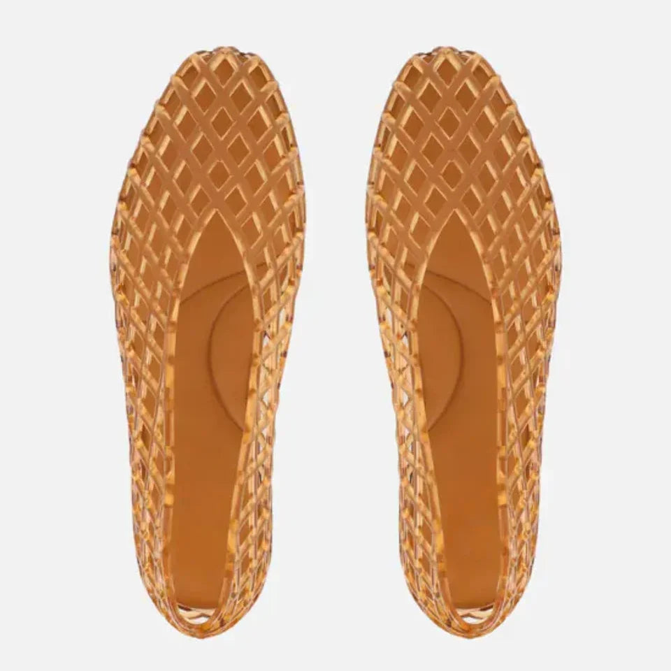 Bailarinas Mujer Premium Trenzadas – Zapatos Planos Transpirables para Verano