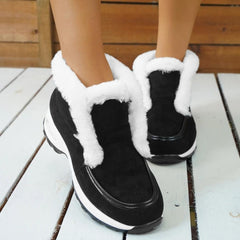Women's Cushioned Platform Ankle Boots - Padded Booties