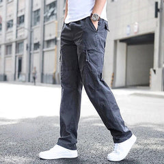 Men's Organic Cotton Cargo Pants - Utility Pockets