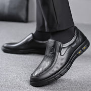 Zapatos Casuales de Piel para Hombre sin Cordones