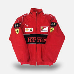 Unisex Retro Racing Jacket - Vintage Motorsport Style