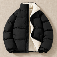 Chaqueta Acolchada Hombre con Forro Polar
