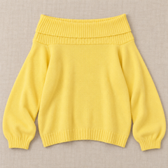 Women's Relaxed Knit Off-the-Shoulder Sweater - Slouchy Pullover