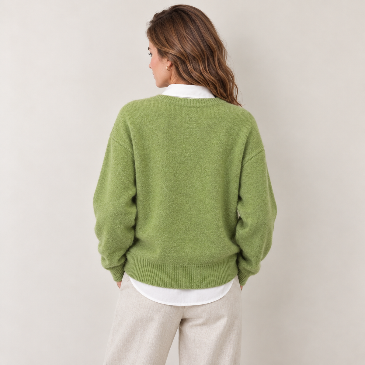 Jersey Mujer de Punto de Cachemira