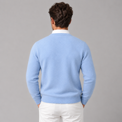 Jersey de Cachemira para Hombre de Corte Clásico