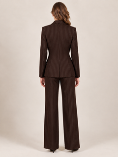 Traje Mujer Raya Diplomática Americana Cruzada