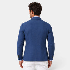 Blazer de Punto Flexible para Hombre Estilo Smart Casual