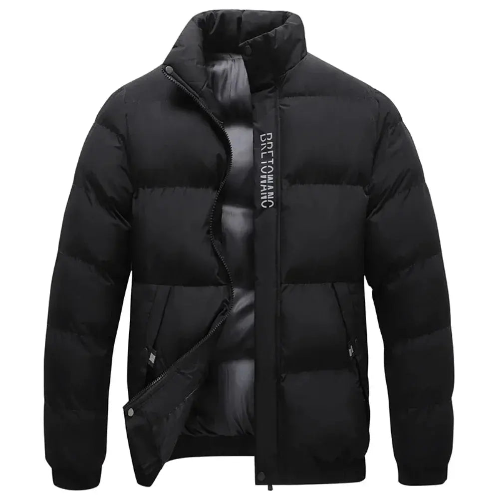 Chaqueta Impermeable Hombre con Cuello Antiviento