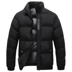 Chaqueta Impermeable Hombre con Cuello Antiviento