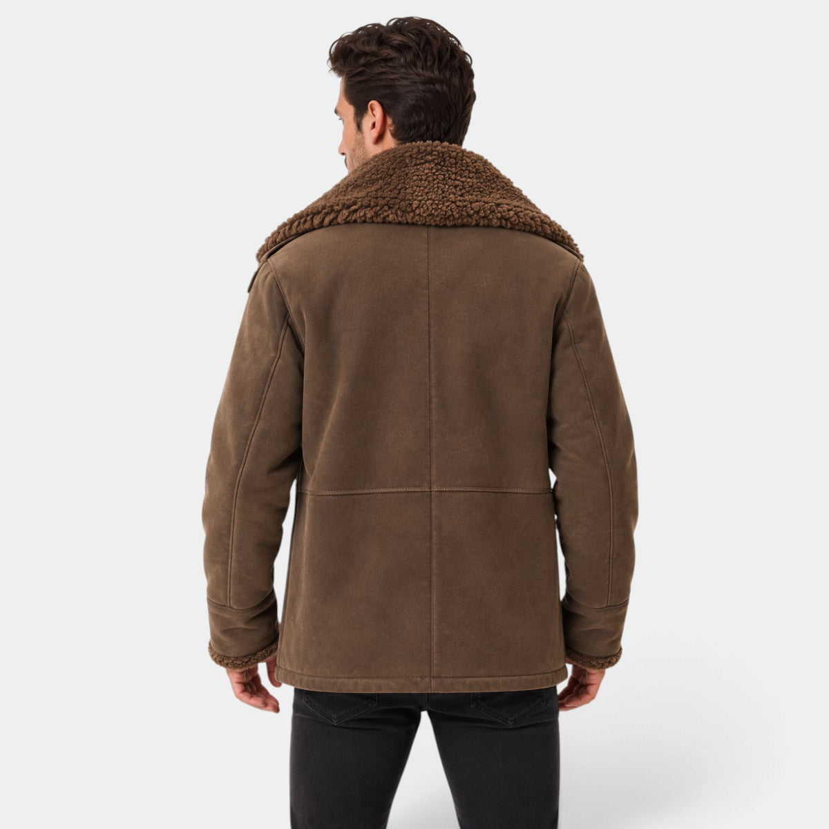 Parka de Invierno Cálida para Hombre con Forro Grueso
