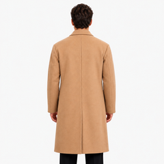 Men's Classic Long Lapel Coat