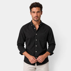Men's Casual Relaxed Fit Long Sleeve Shirt