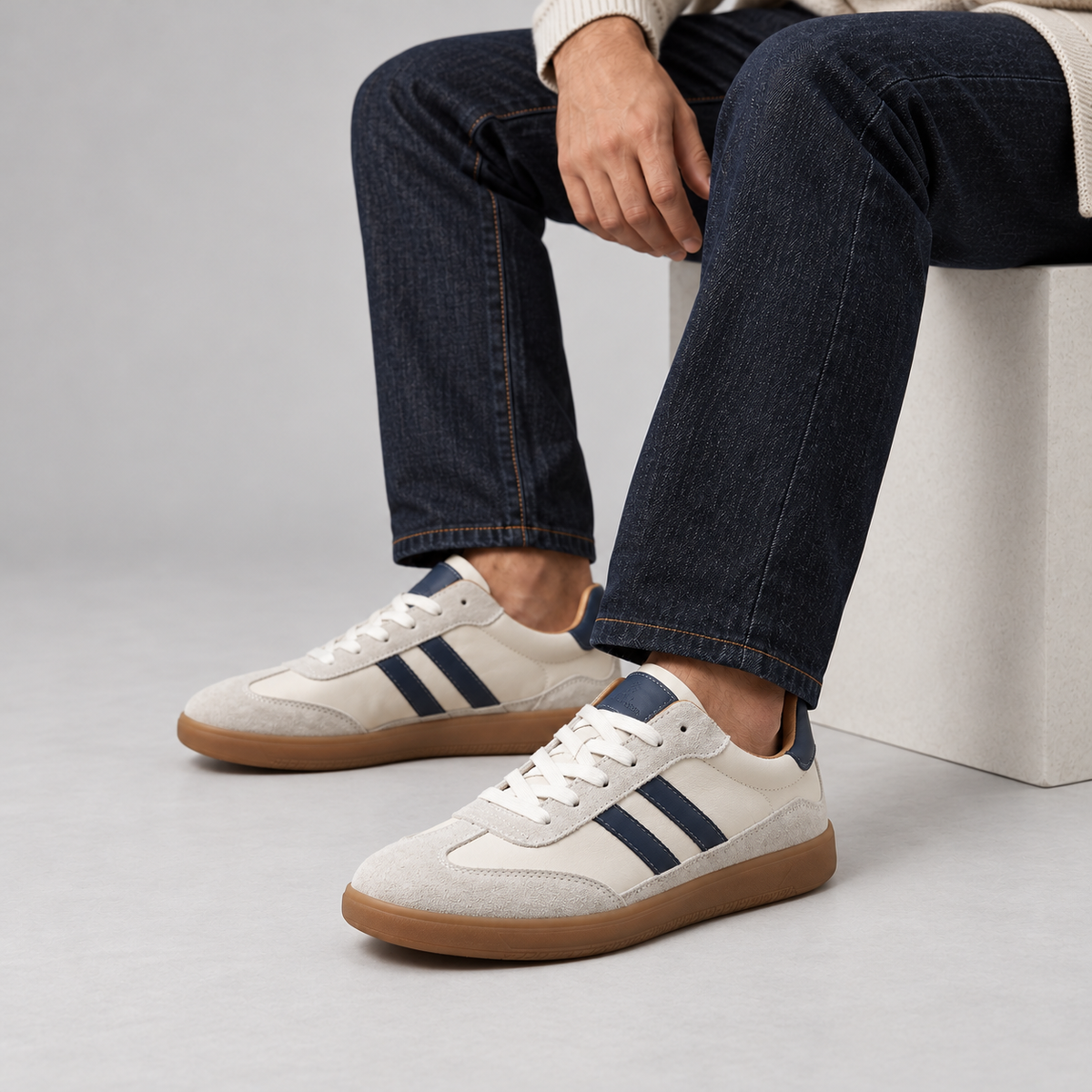 Zapatillas Retro Clásicas Hombre Montarello con Cordones