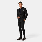 Traje Hombre Dos Piezas Corte Elegante Tejido Elástico