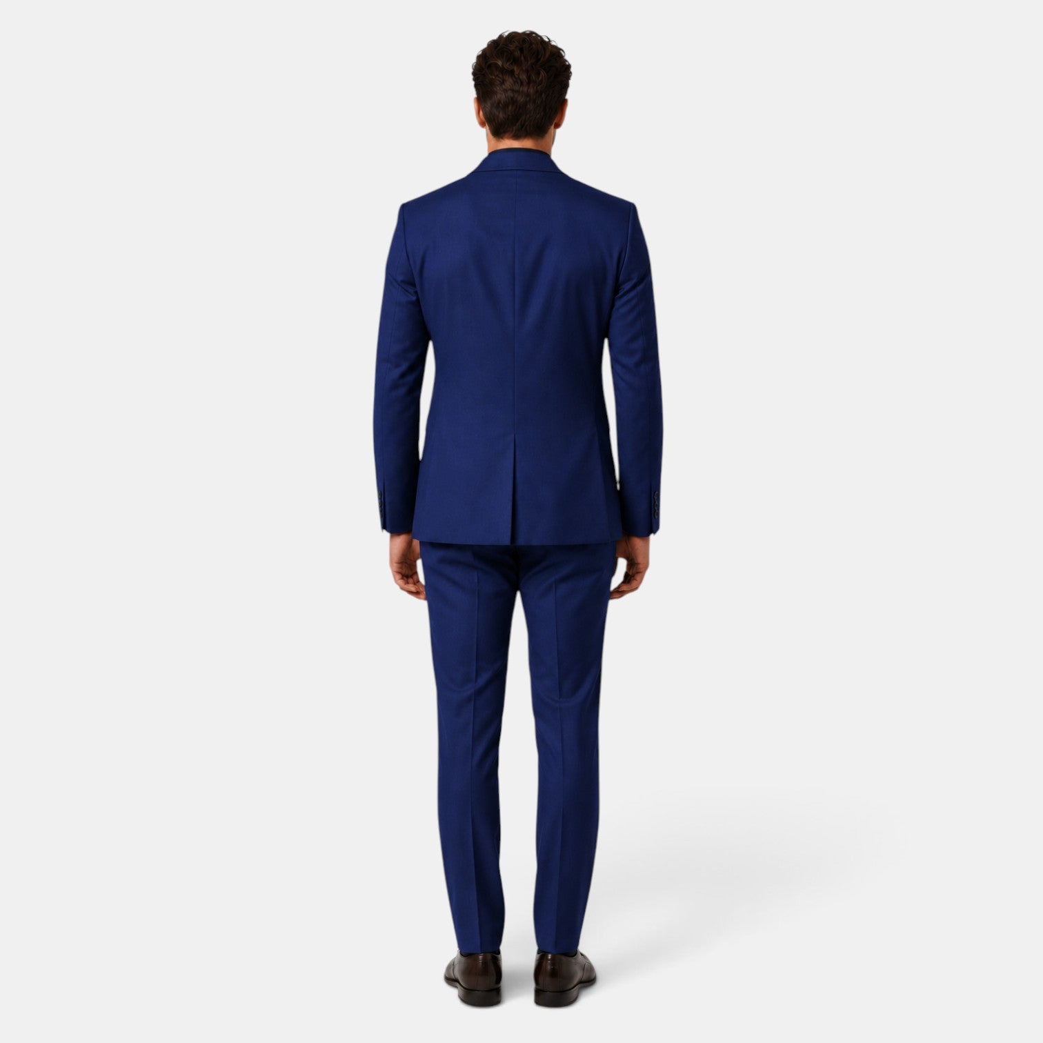Traje Hombre Dos Piezas Corte Elegante Tejido Elástico