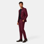 Traje Hombre Dos Piezas Corte Elegante Tejido Elástico