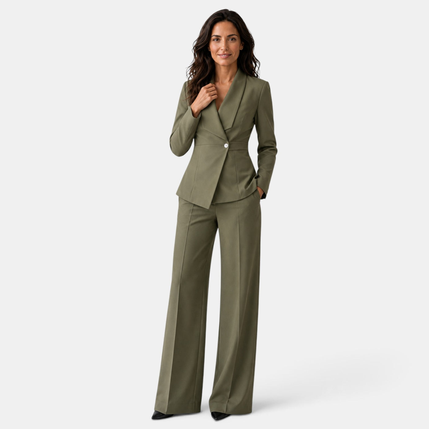 Traje Mujer Blazer Pantalón Elegante