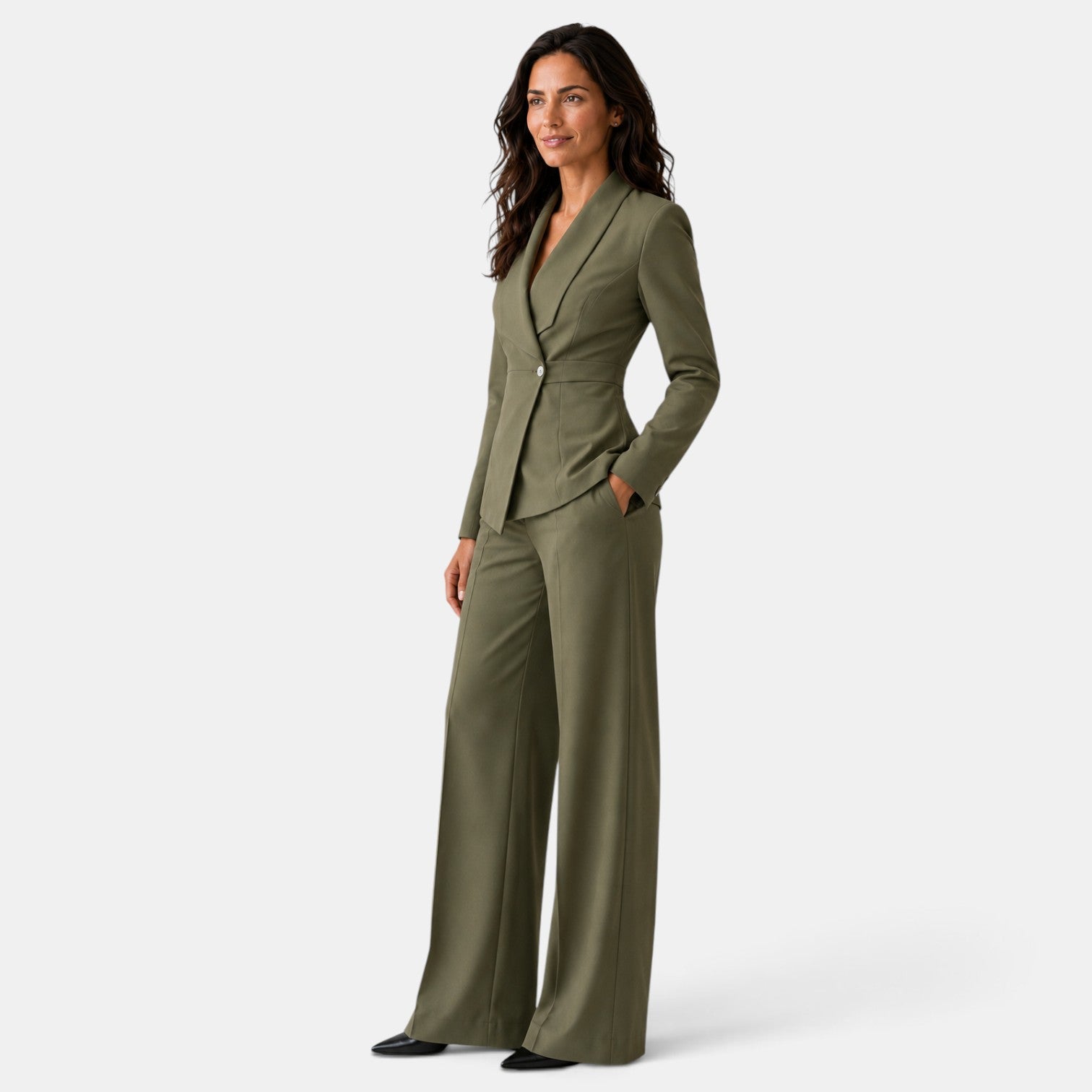 Traje Mujer Blazer Pantalón Elegante