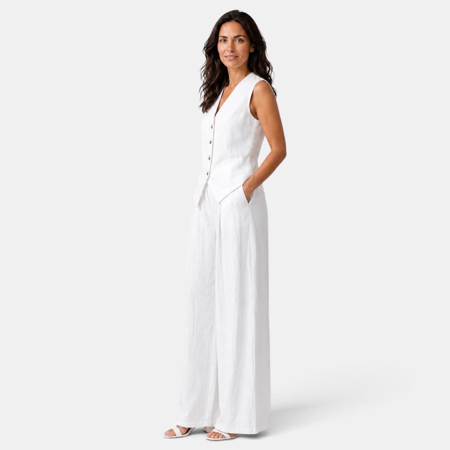 Women's Linen and Tencel Set