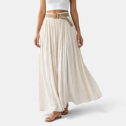 Falda Maxi Mujer Cintura Elástica