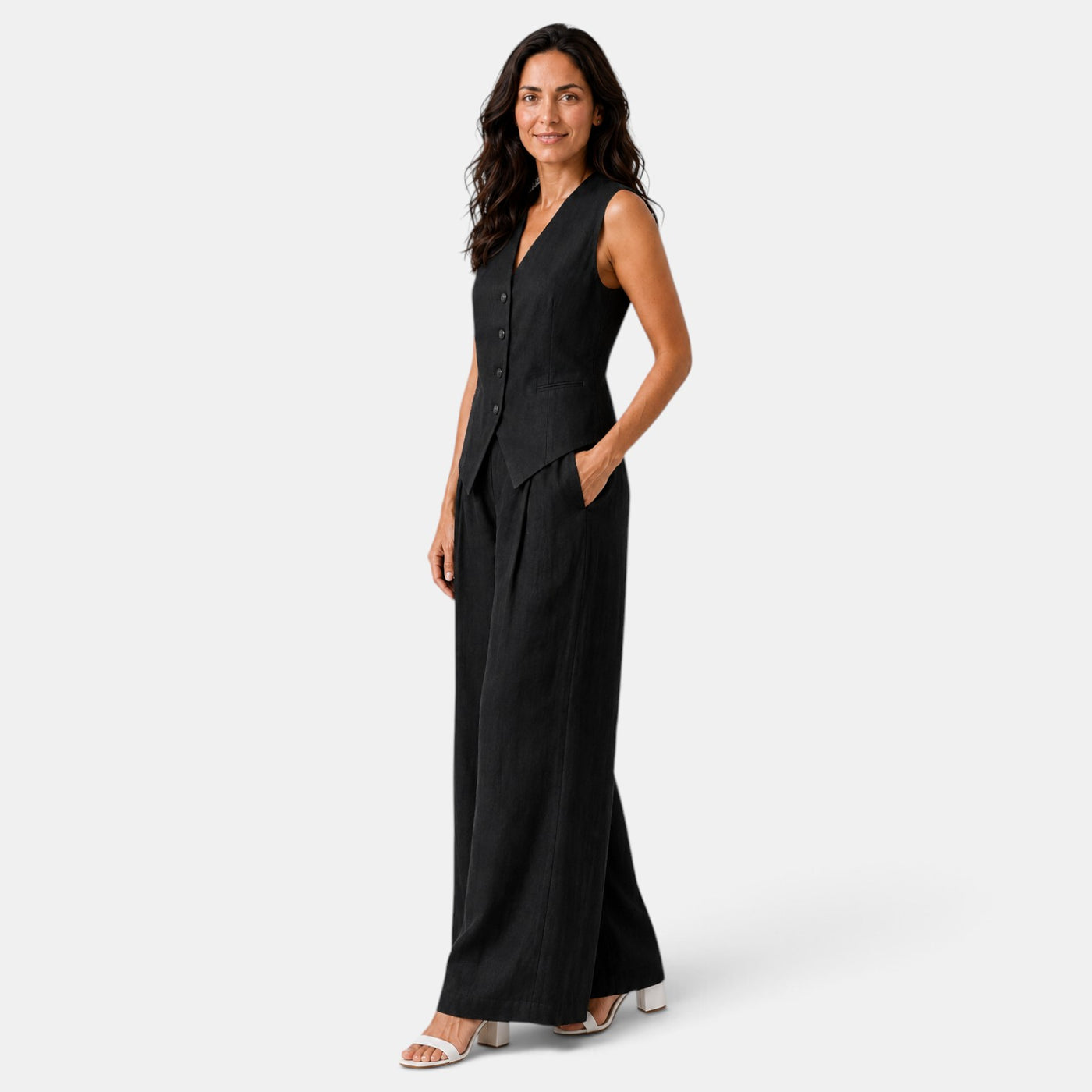 Women's Linen and Tencel Set