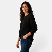 Women's Chenille Round Neck Sweater