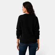 Women's Chenille Round Neck Sweater