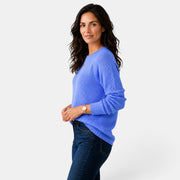 Women's Chenille Round Neck Sweater