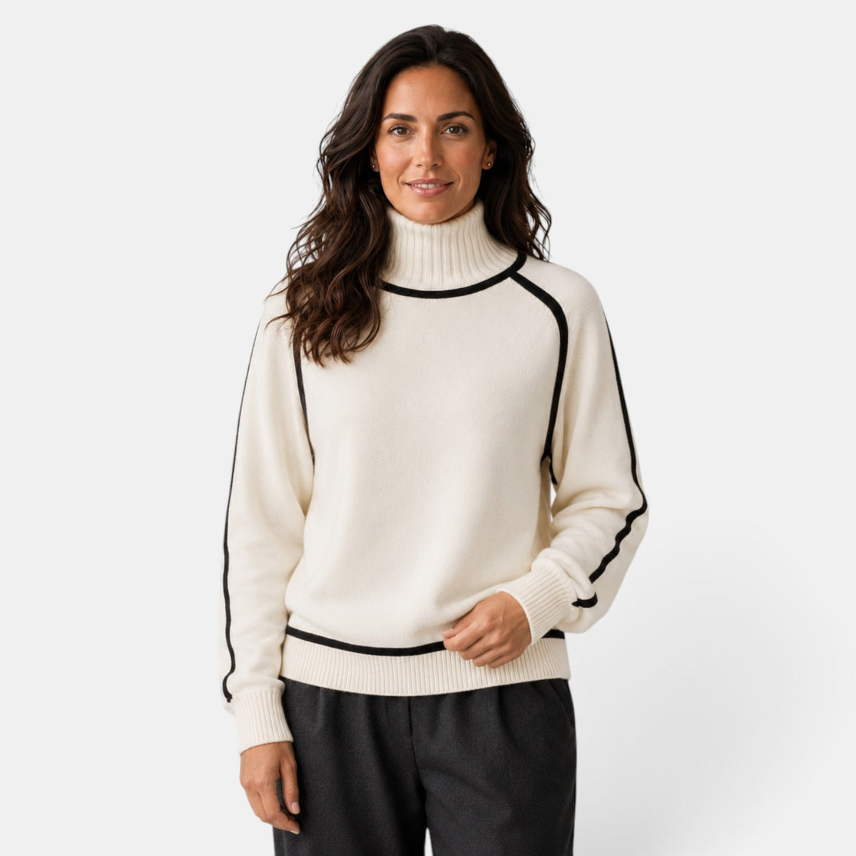 Women's Oversized Turtleneck Sweater