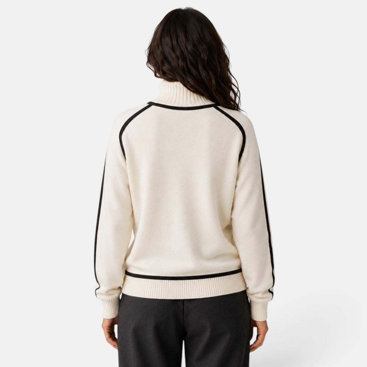 Women's Oversized Turtleneck Sweater