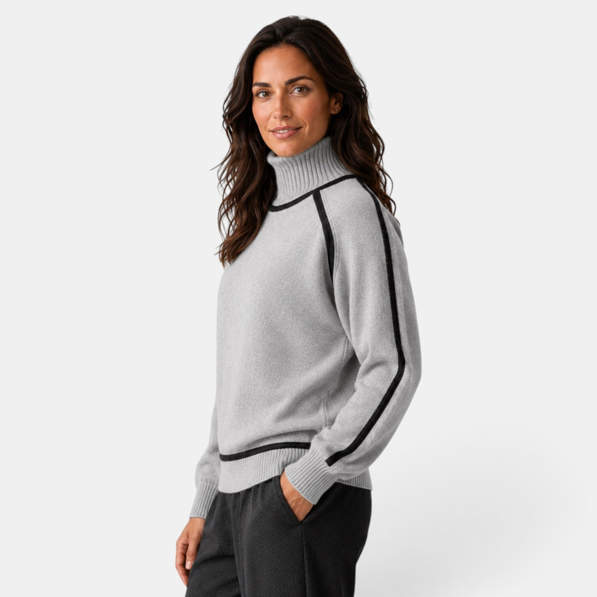 Women's Oversized Turtleneck Sweater