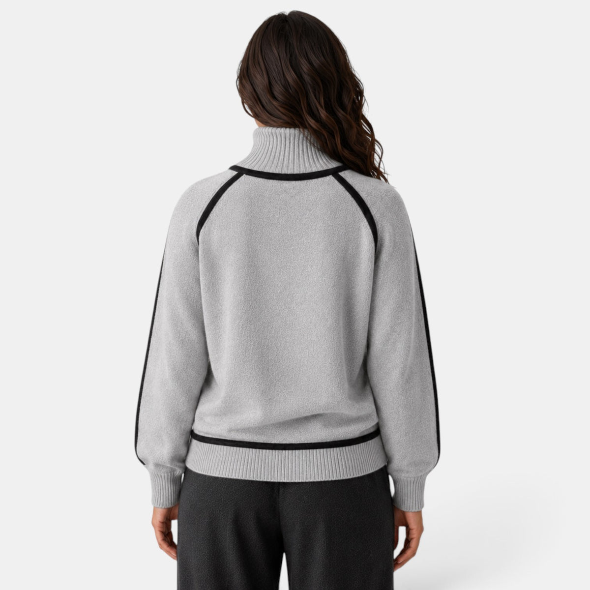 Women's Oversized Turtleneck Sweater